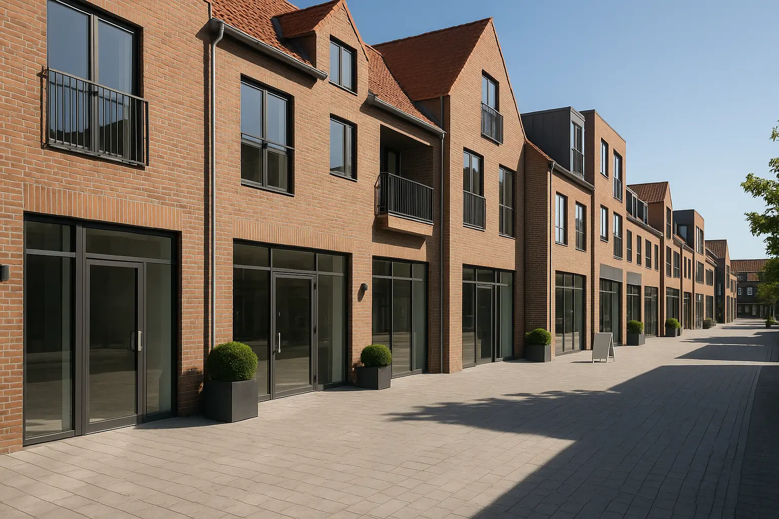 multifunktionelle butikscentre i Danmark